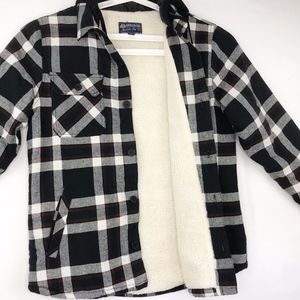 American Rag Mens Grand Plaid Hooded Shirt Jacket